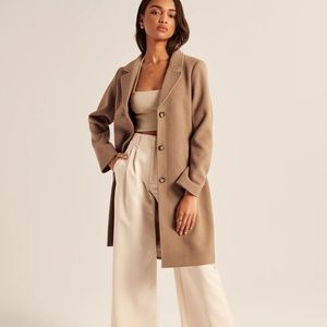 Abercrombie Wool Blend Coat